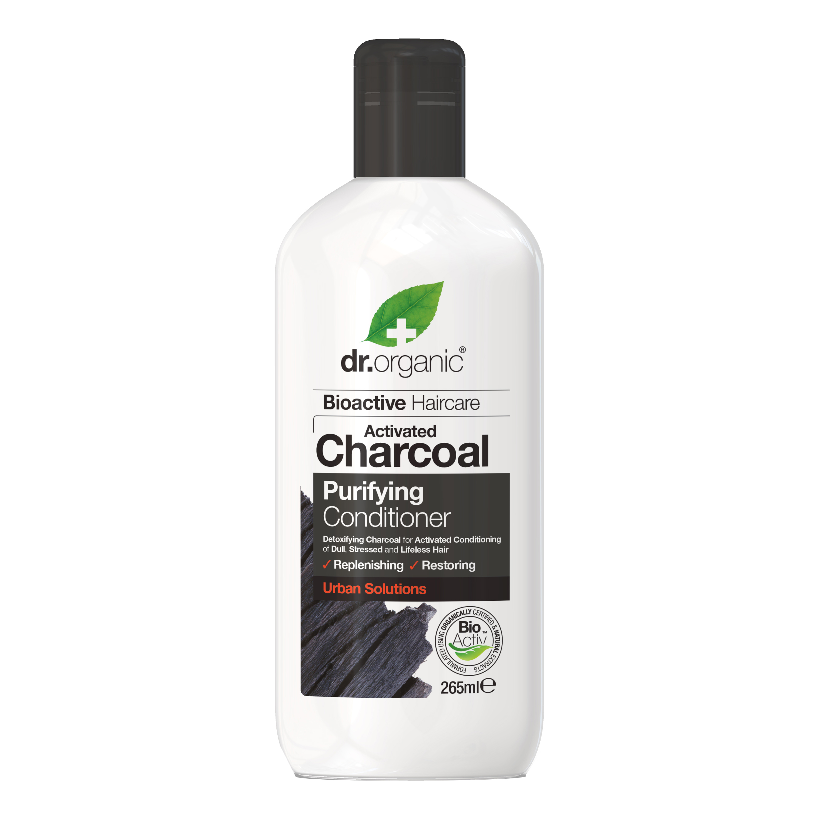 Dr organic charcoal carbone attivo conditioner balsamo