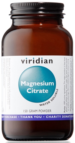 Viridian magnesium citrate polvere 150g viridian magnesio citrato