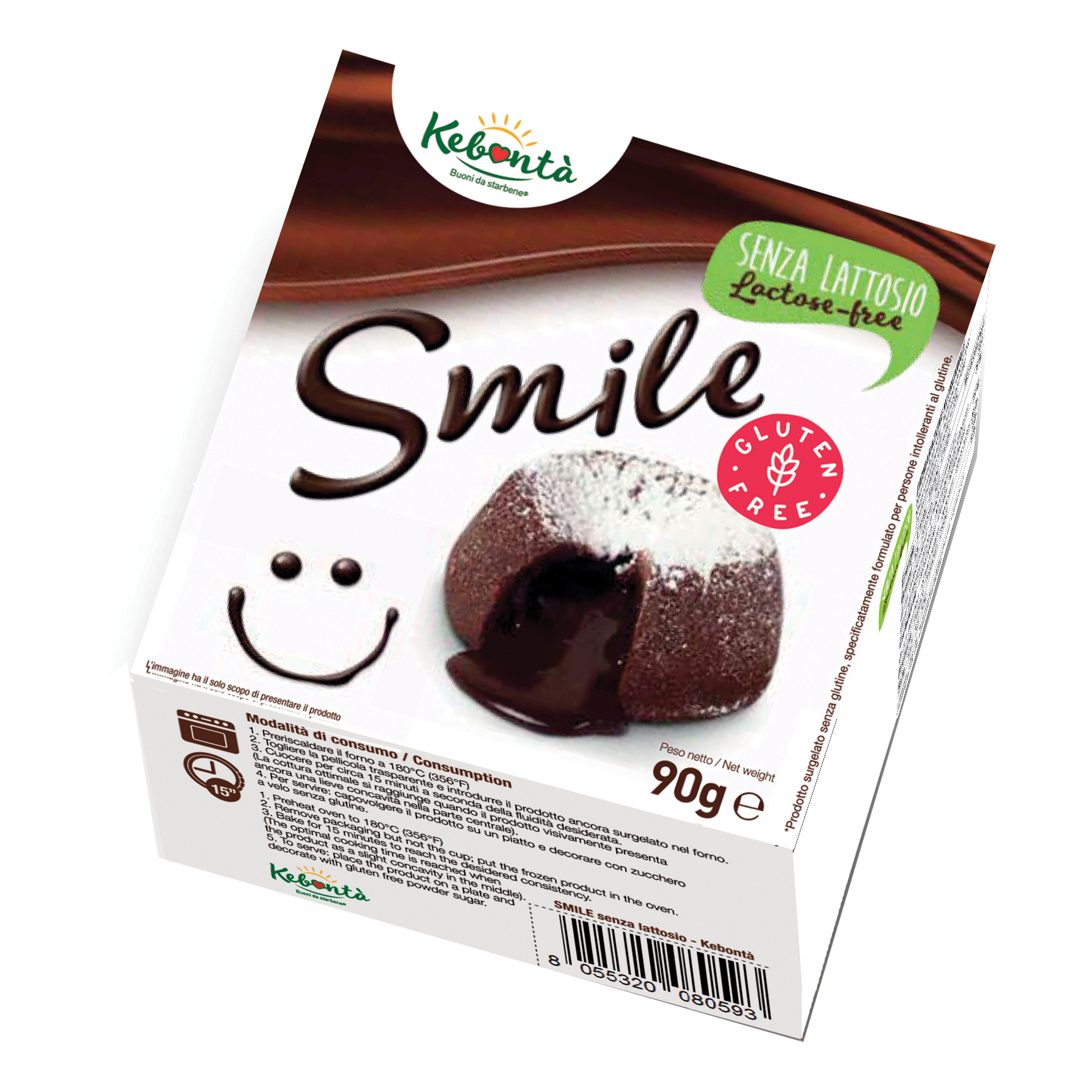 Smile cuore caldo senza lattosio 90 g