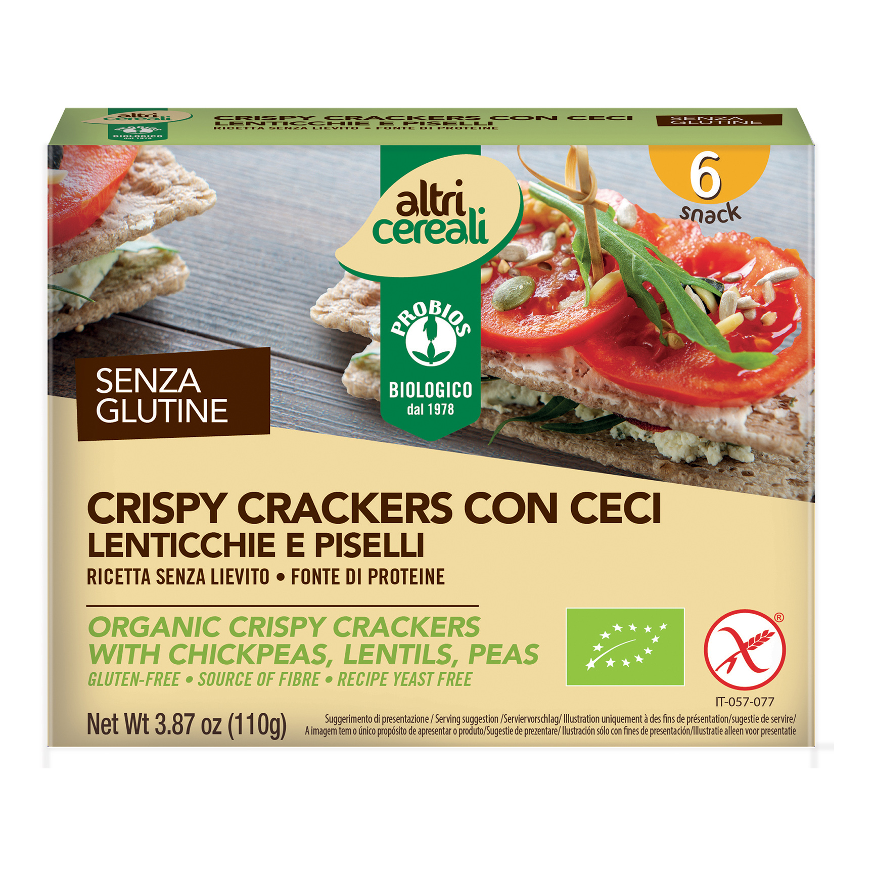 Altricereali crispy crackers