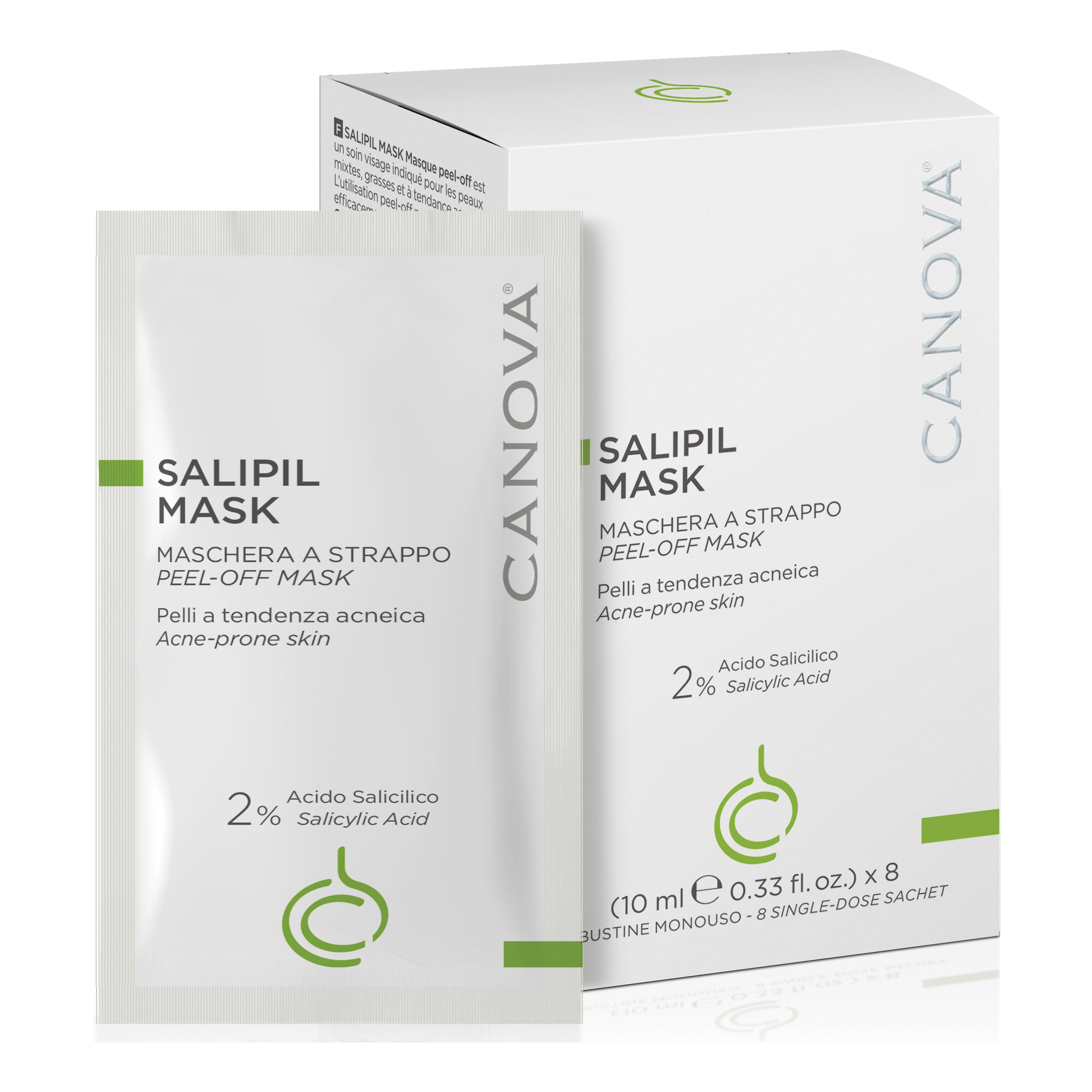 Canova Salipil Maschera 8 Bustine monouso 8ml
