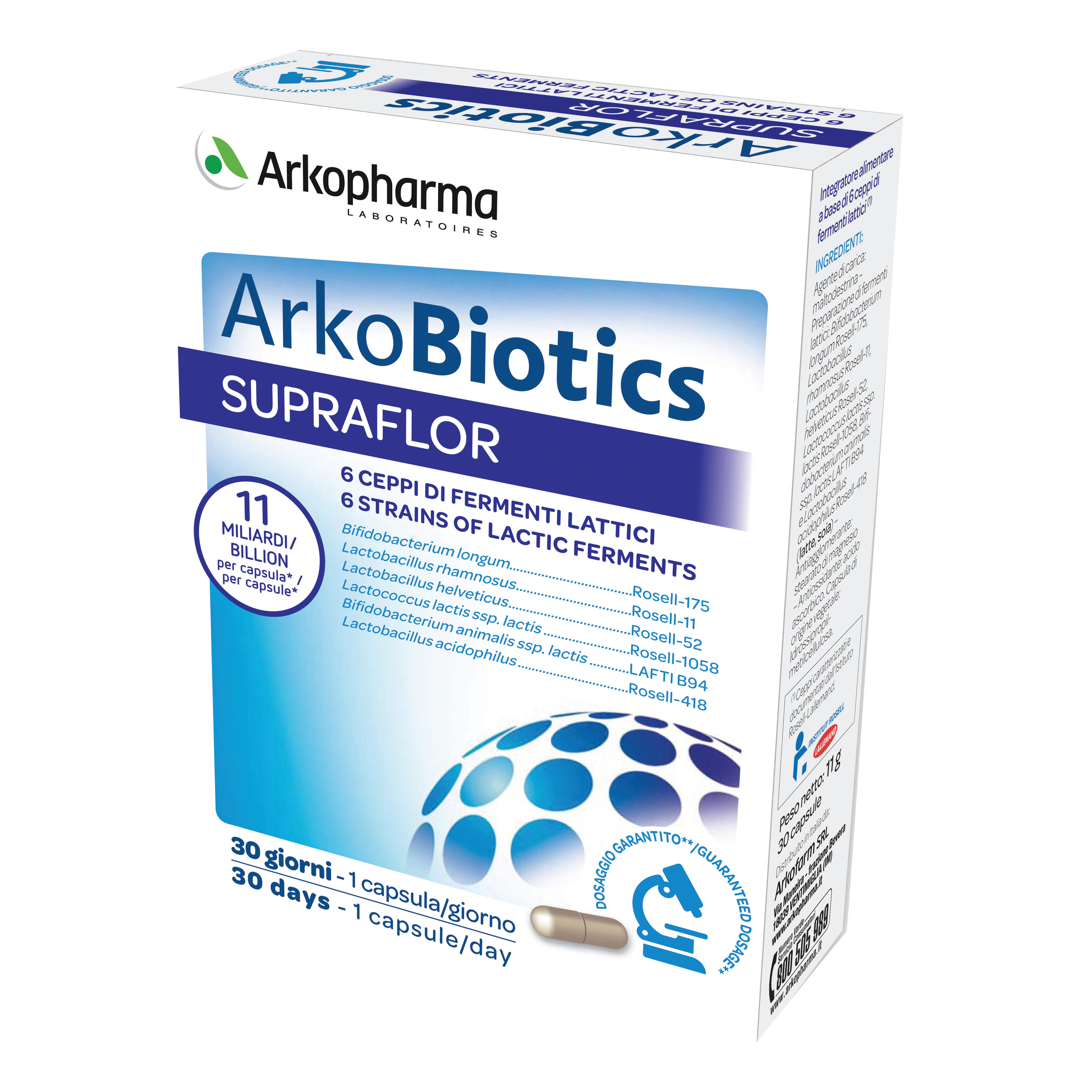 Arkobiotics Supraflor 30 Capsule