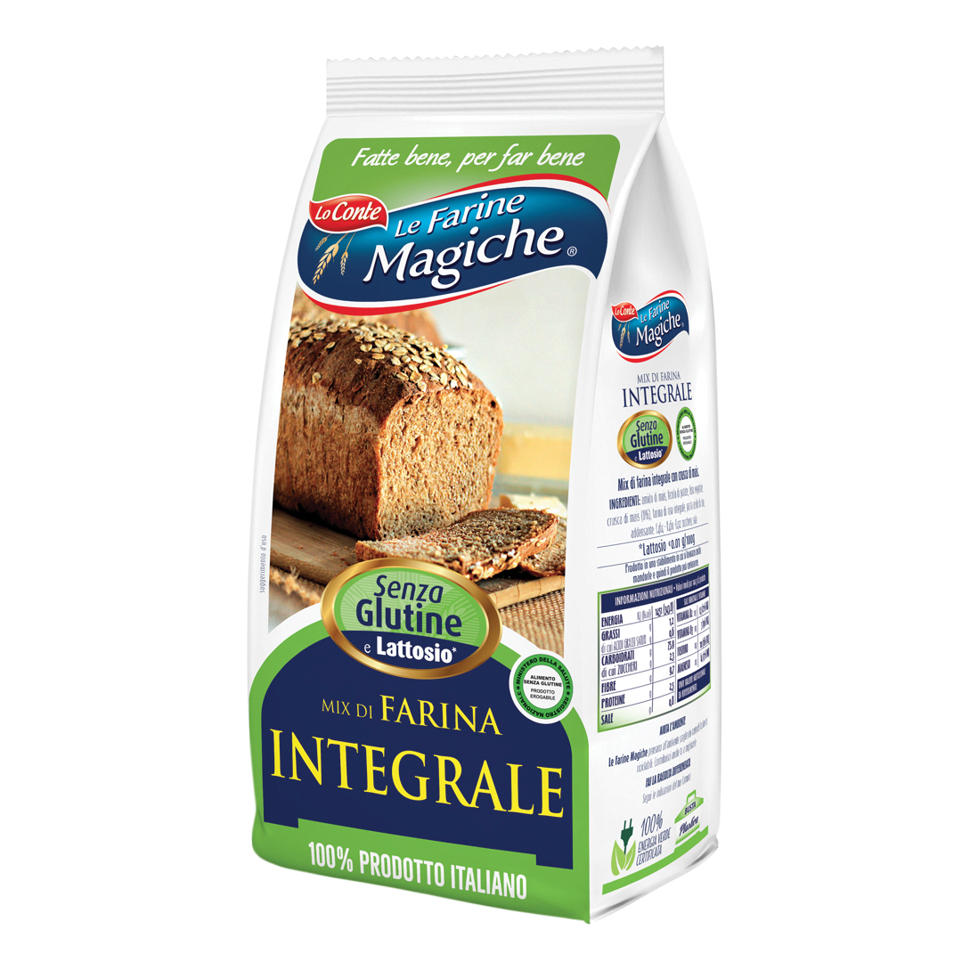 Ipafood Le Farine Magiche Mix Farina Integrale Senza Glutine 300 G