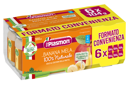 Omo pl.banana/mela 6x104g