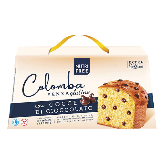 Nutrifree colomba gocce cioccolato 550 g
