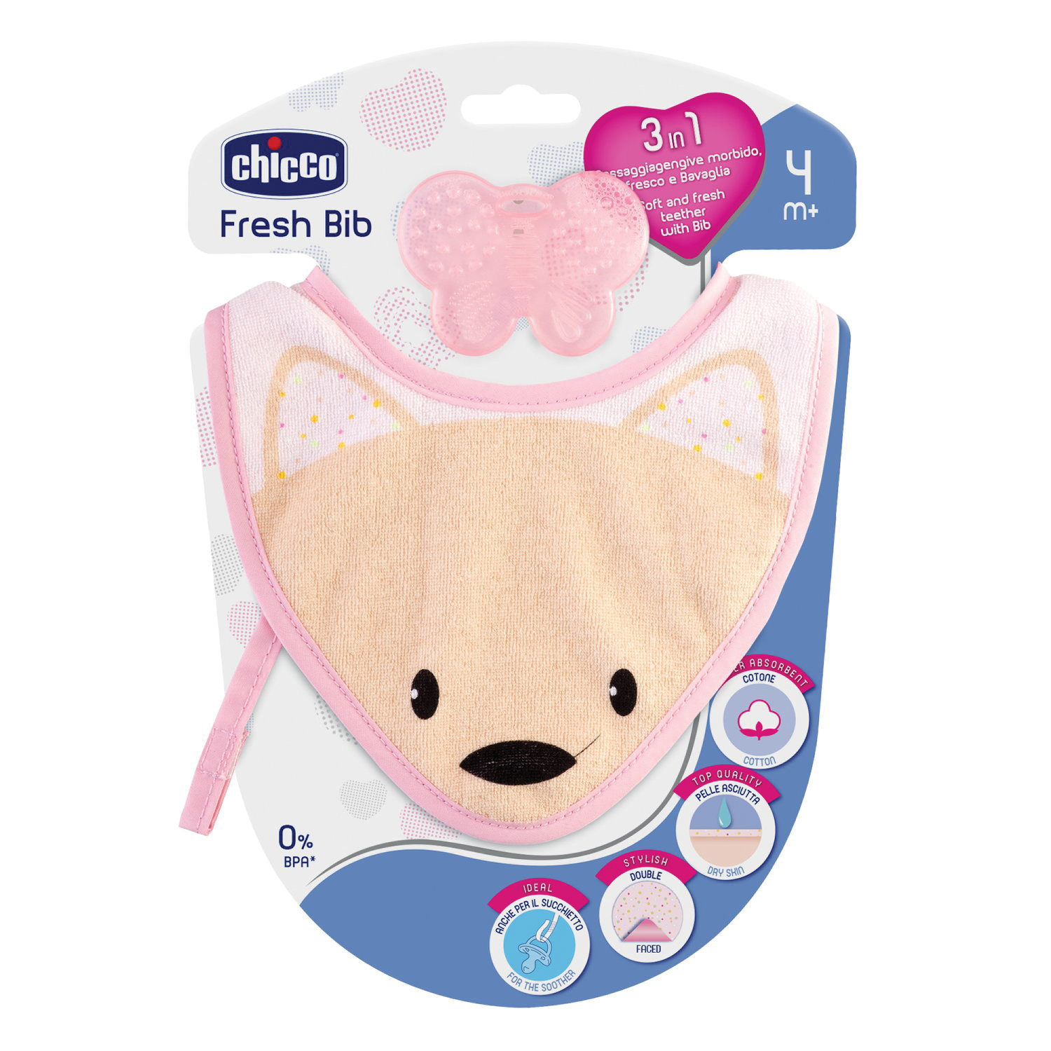 Chicco Massaggiagengive fresh rosa 4m+