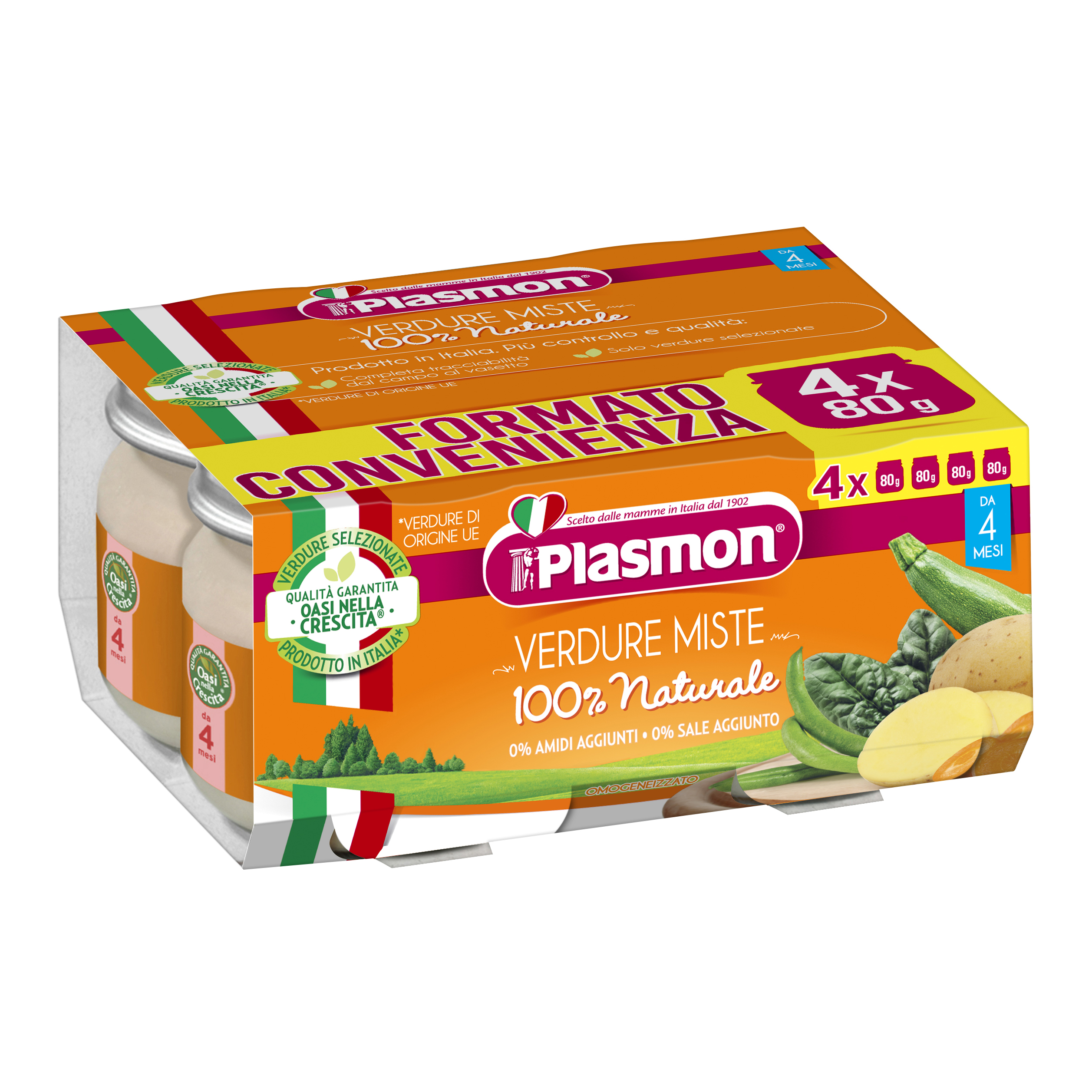 Plasmon verdure miste 4x80g