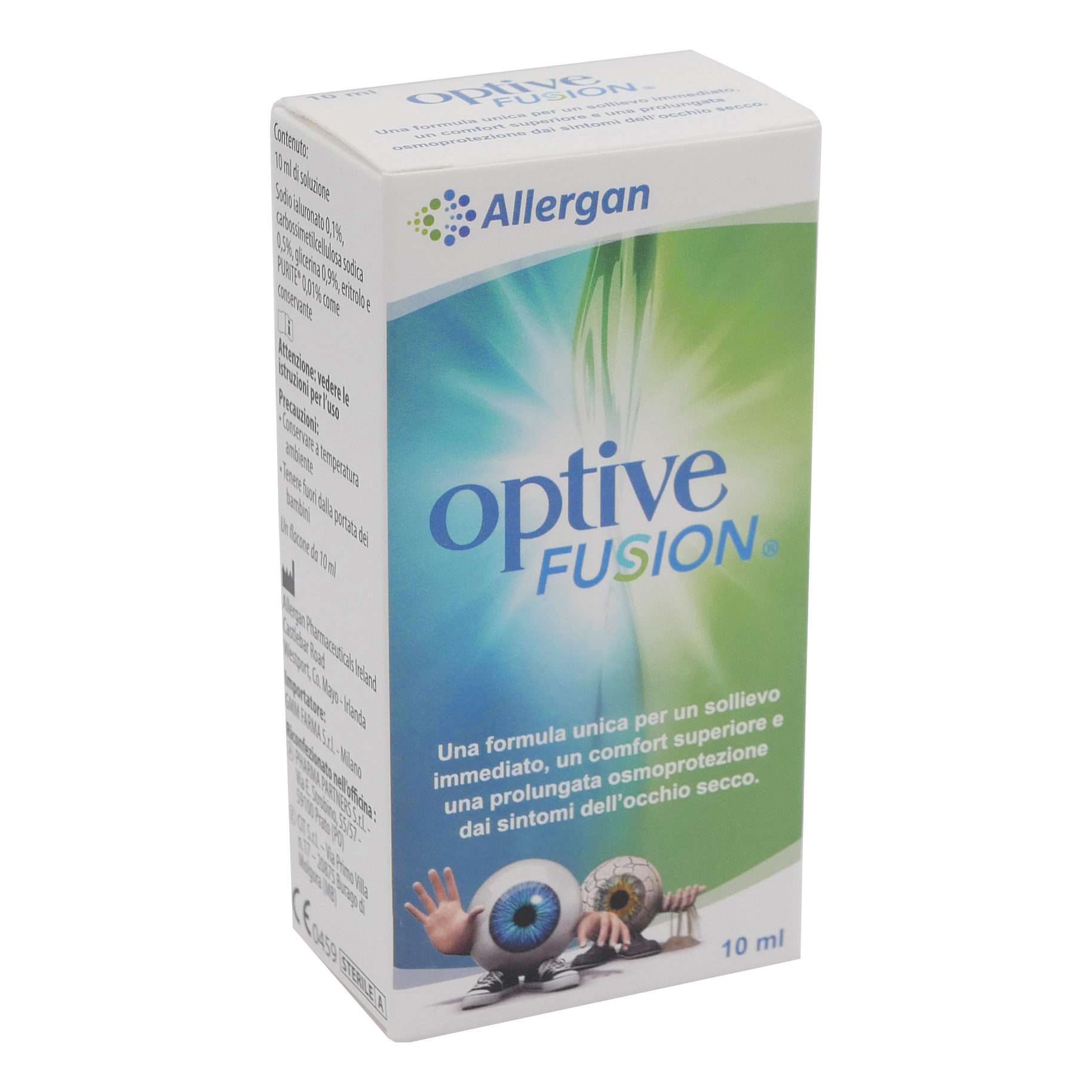 Soluzione oftalmica optive fusion 10 ml