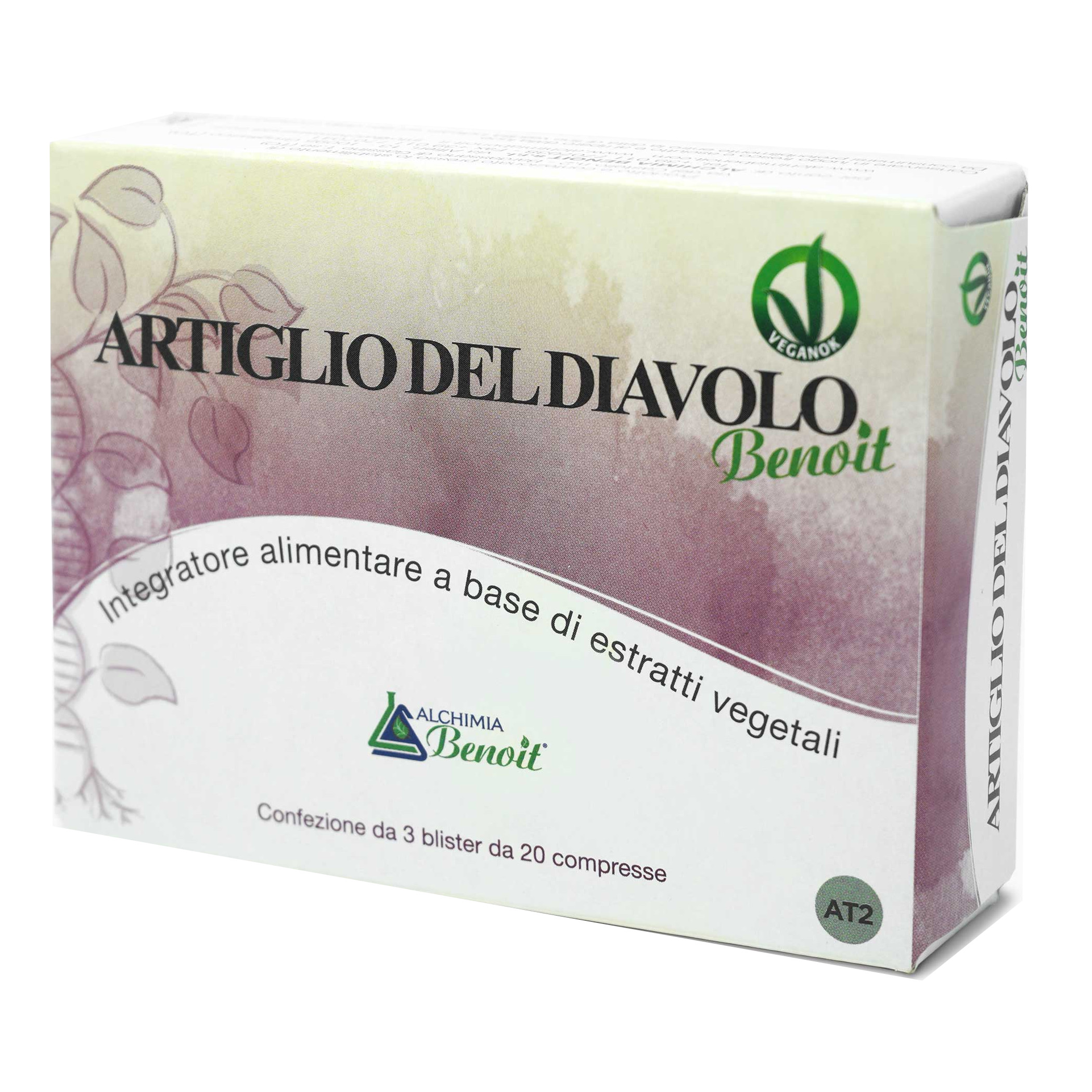 Artiglio del diavolo benoit 60 compresse da 500 mg