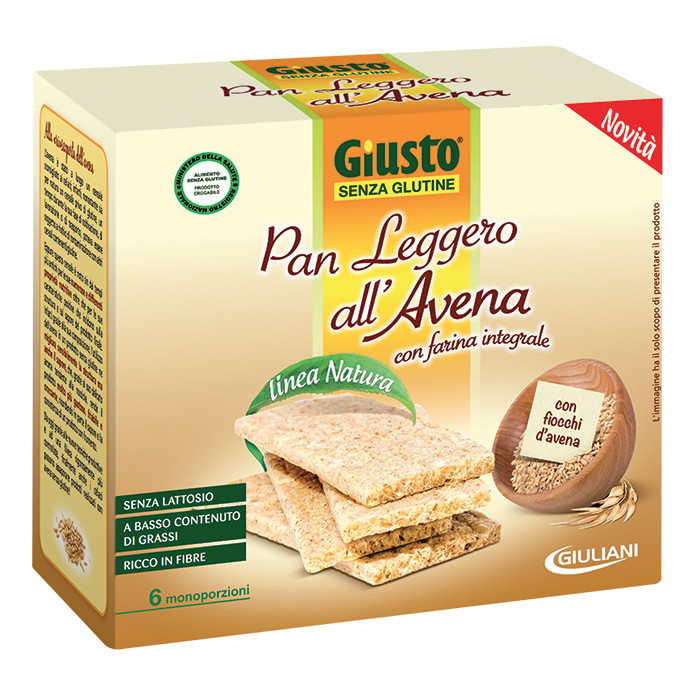 Giusto Senza Glutine Panettine Avena 6x25g