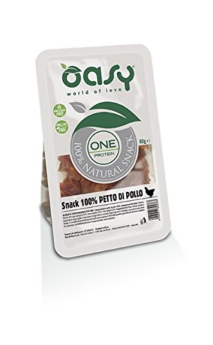 Oasy Cane Snack Oap Petto Di Pollo 100% 80 Gr