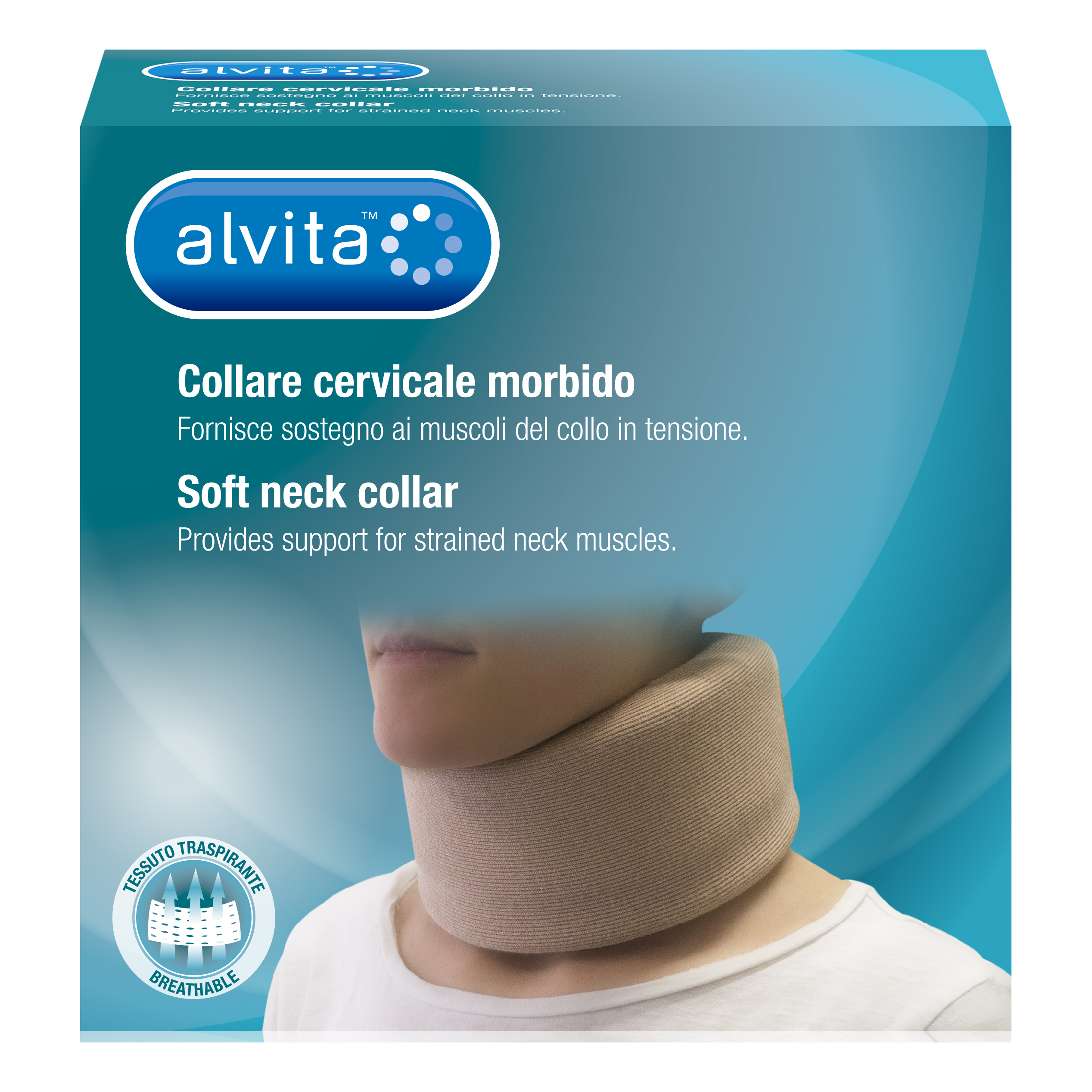 Collare cervicale alvita morbido 1