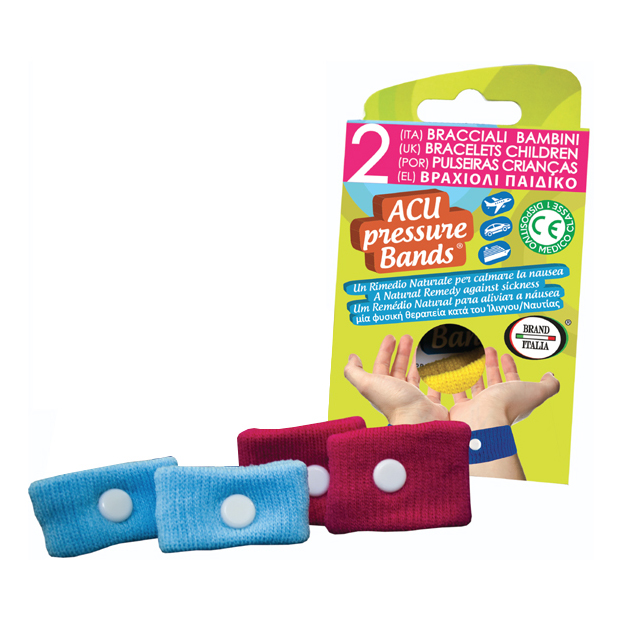 Bracciale acu pressure band adulti 2 pezzi