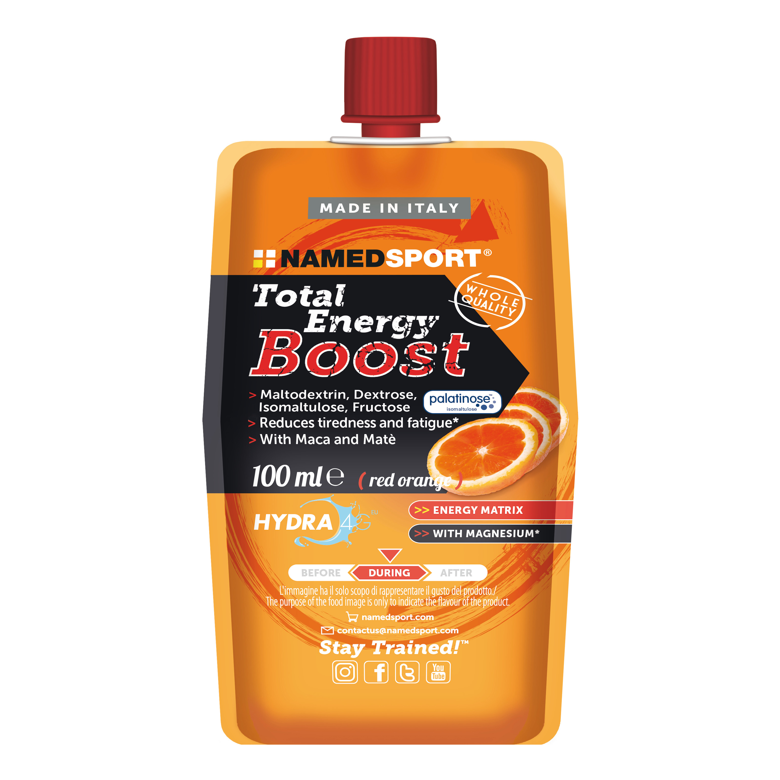 Total energy boost red orange 100 ml