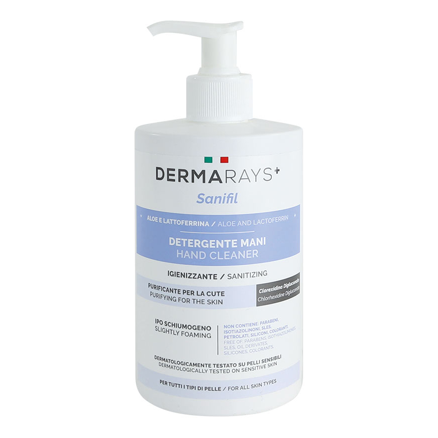 sanifil detergente mani igienizzante aloe e lattoferrina