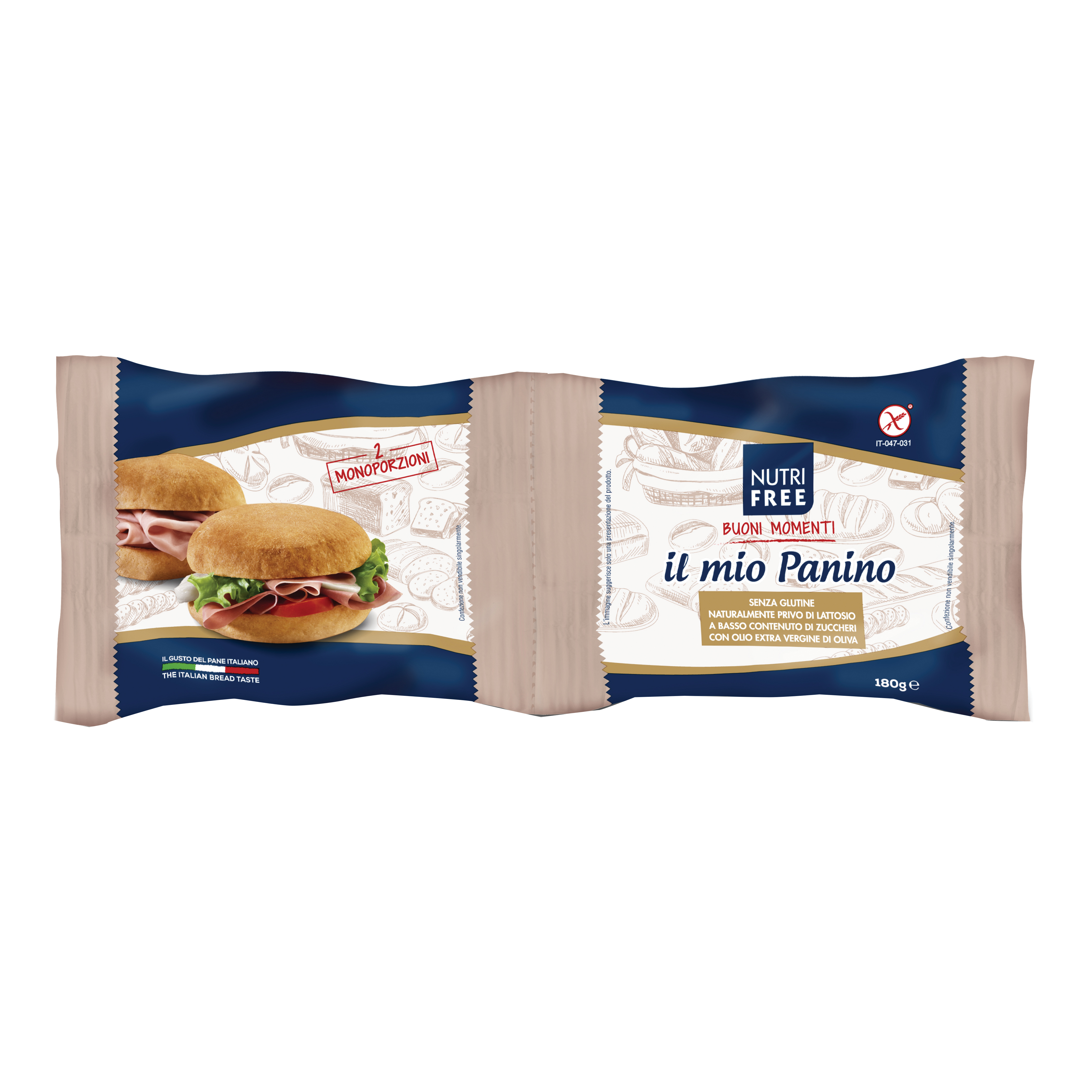 Nutrifree il mio panino 2x90g