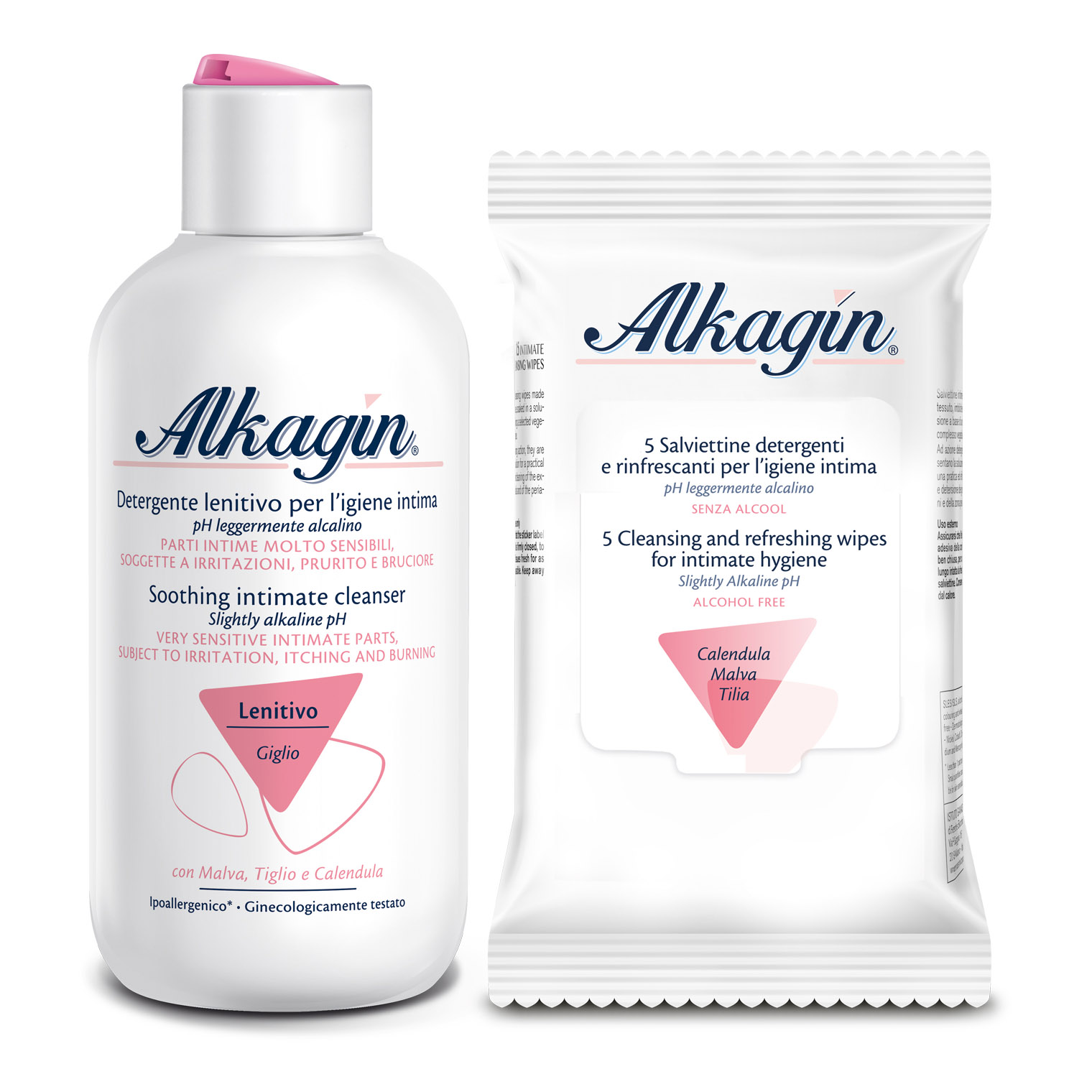 Alkagin Ph7 Len.det+salv.5pezzi