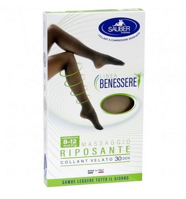 Collant velato sauber 8-12mmgh camel 4