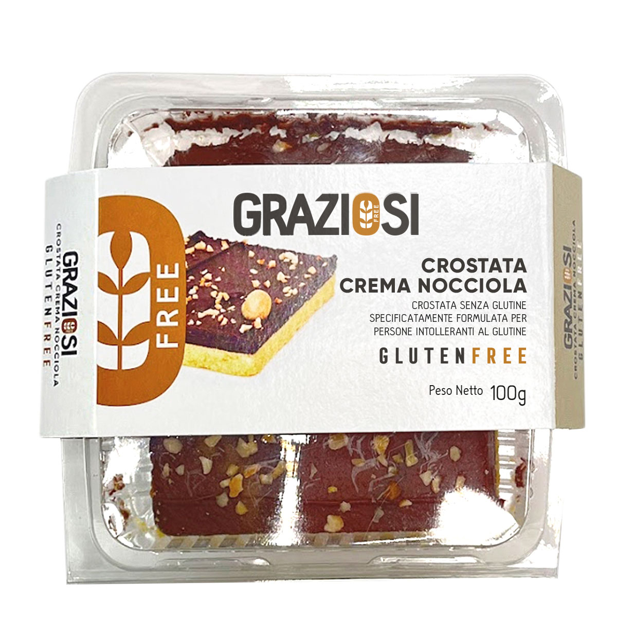 Crostata crema nocciola small 100 g