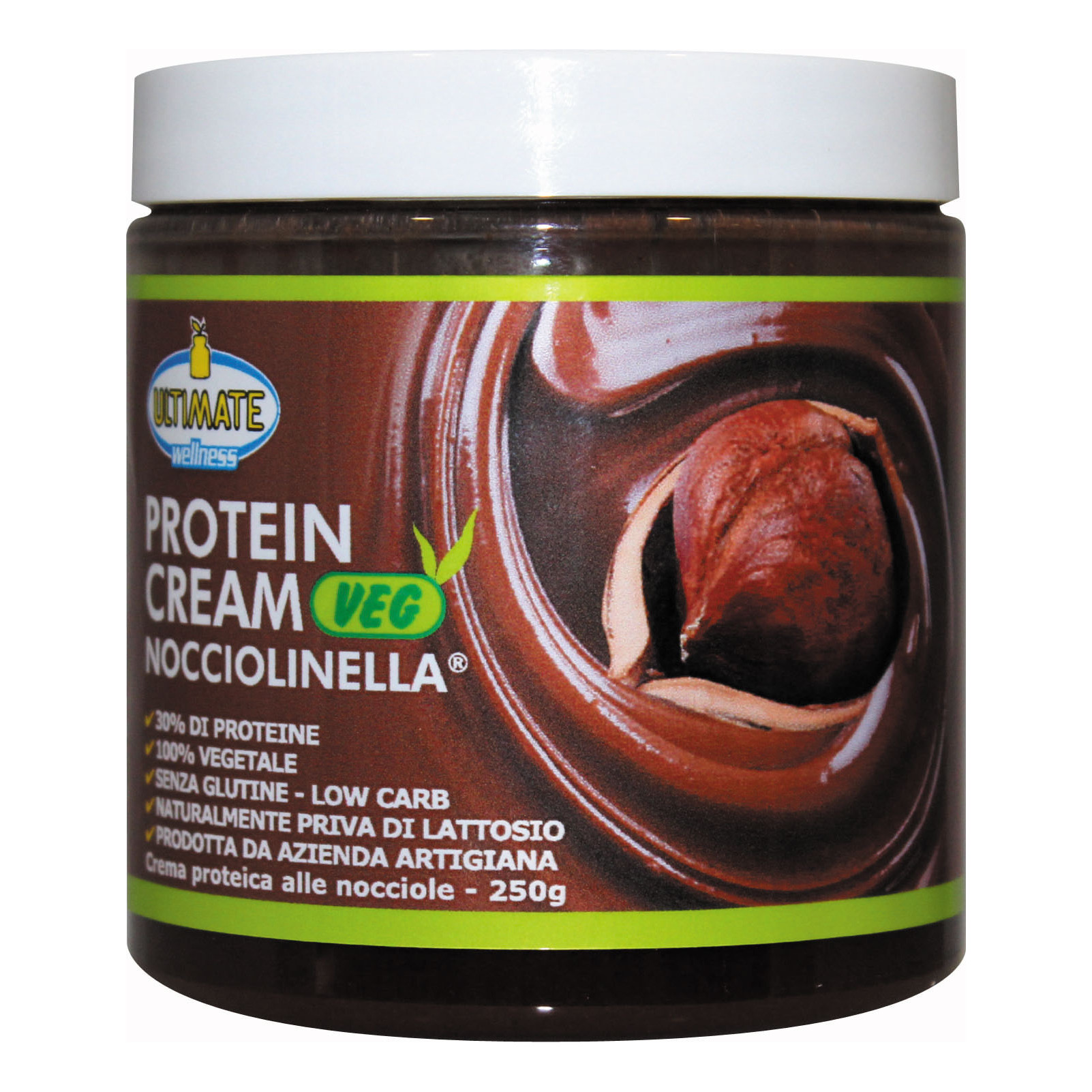 Ultimate protein cream veg nocciolinella 250 g