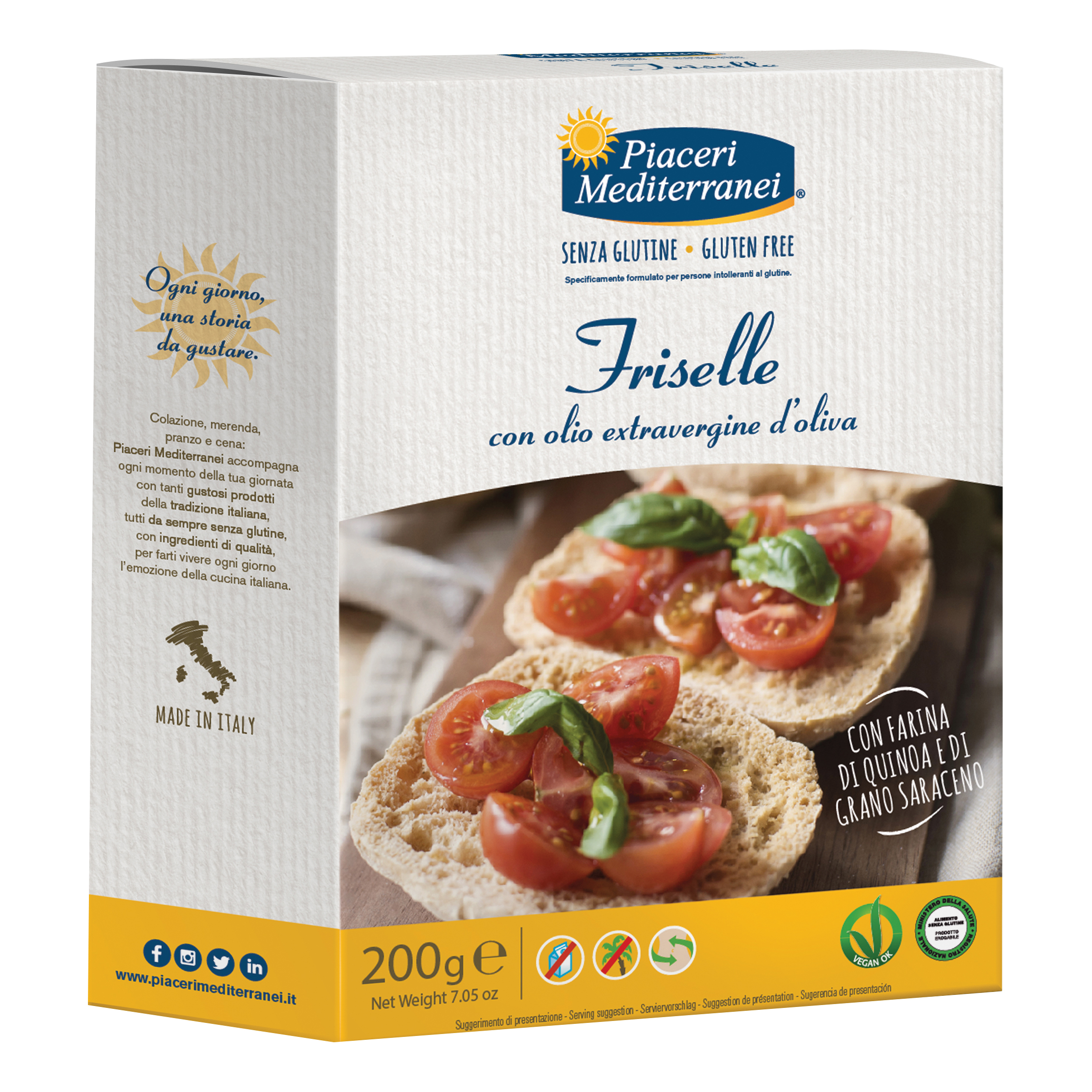 Piaceri med.friselle 200g