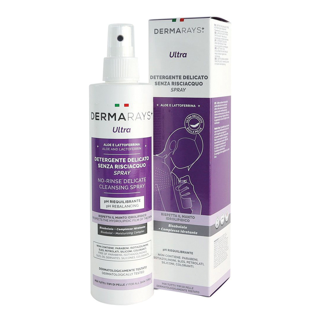 Dermarays ultra detergente delicato senza risciacquo spray 250 ml