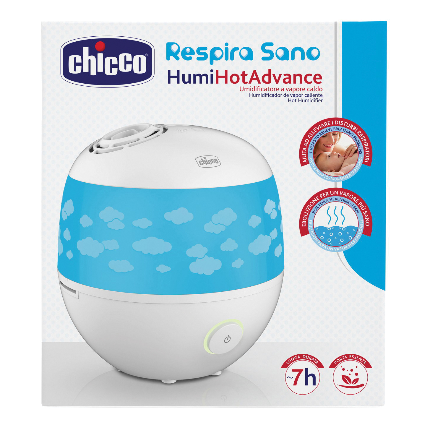 Chicco Humi Hot Advance Umidificatore a Caldo 1 Pezzo