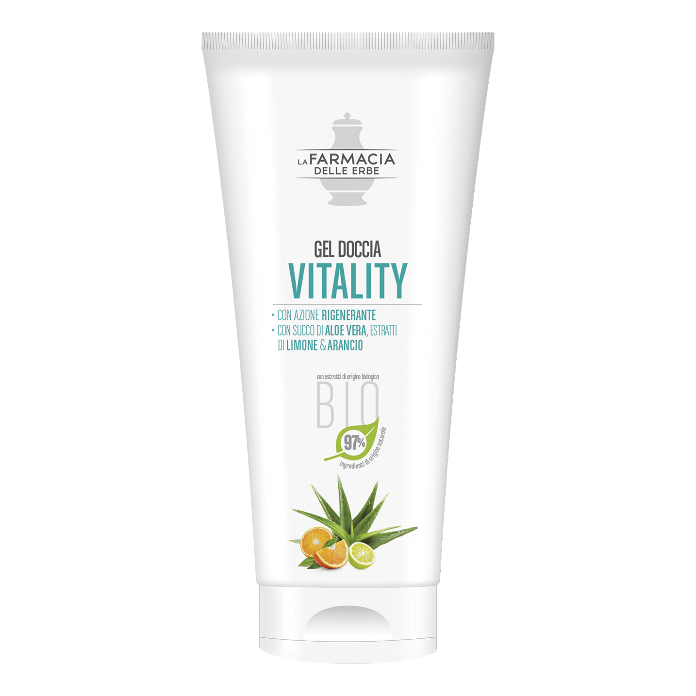 Farmacia delle erbe gel doccia vitality bio 100 ml