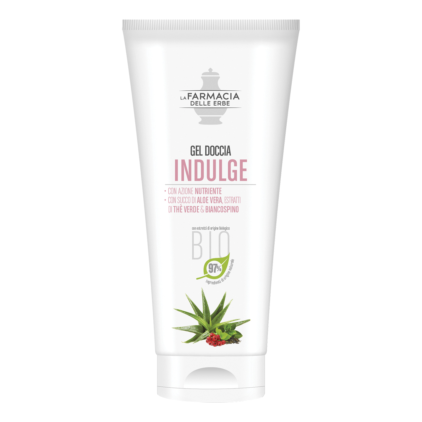 Farmacia delle erbe gel doccia indulge bio 100 ml