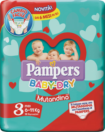 Pmp B/d Mut.3 Midi(6-11kg)19pezzi