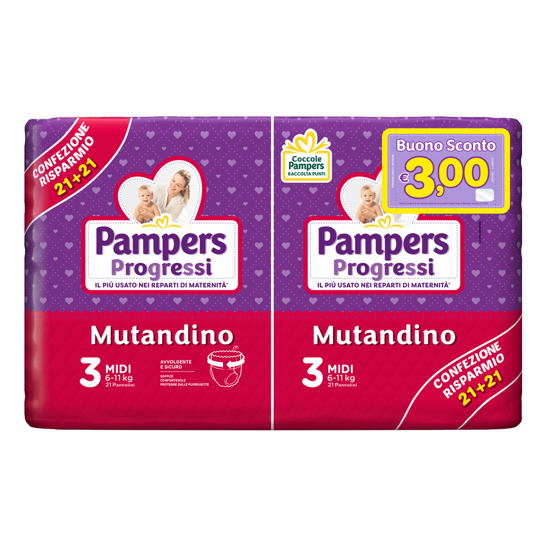 Pmp Prog.mut.3(6-11kg)midi42pezzi