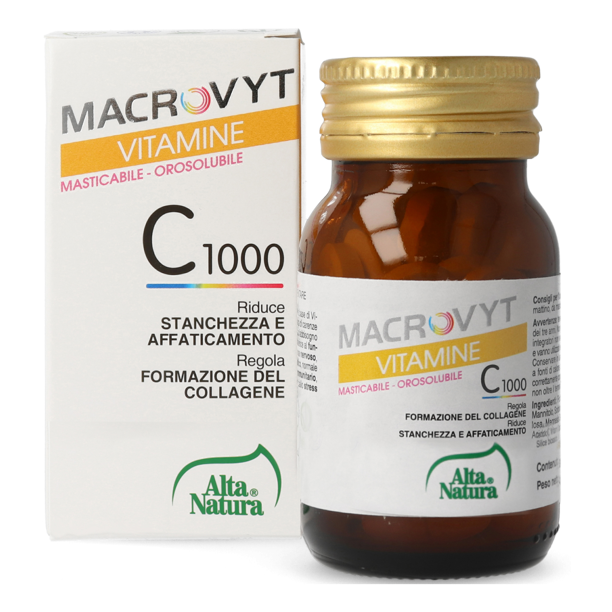 Macrovyt vitamina c 1000 fast &amp; slow 30 compresse