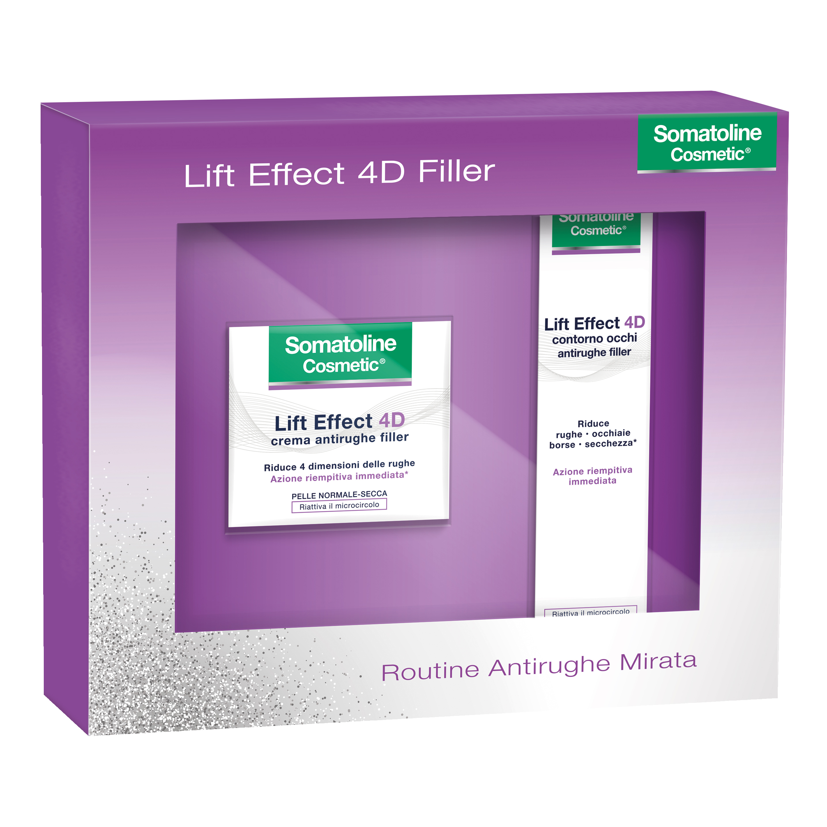 Somatoline cofanetto viso 4d gg +occhi