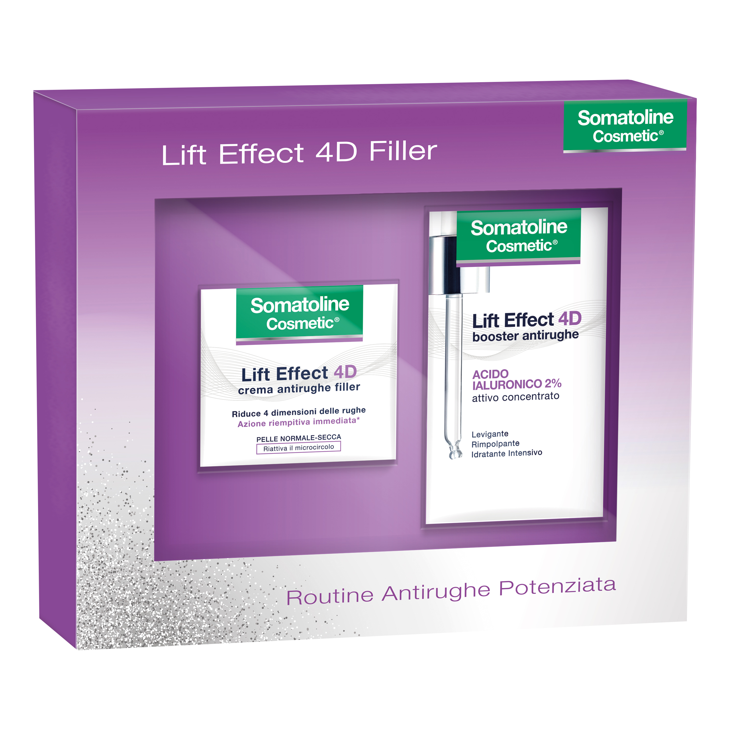 Somatoline cosmetics viso 4d giorno 50 ml + booster 30 ml