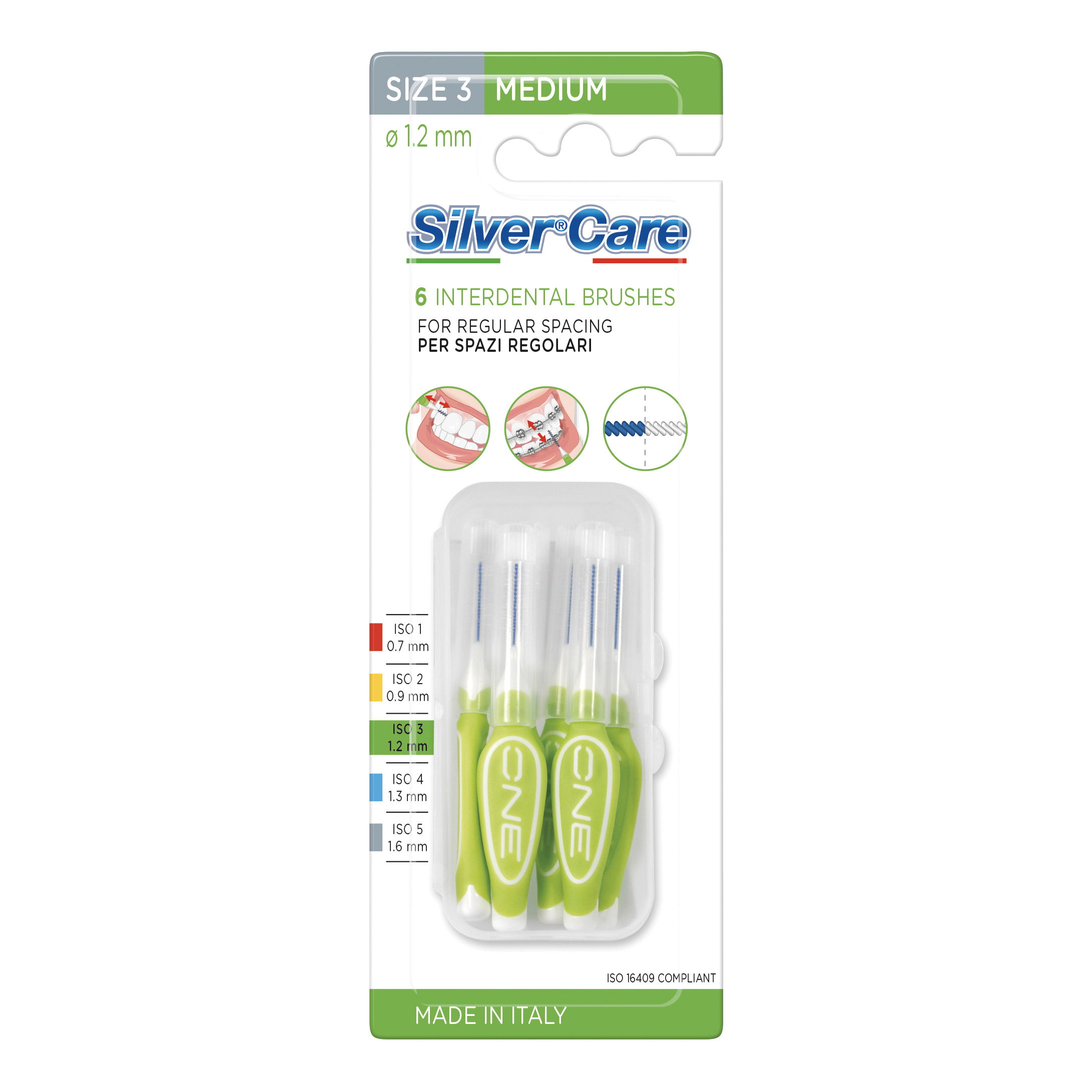 Silvercare scovolino interdentale medio