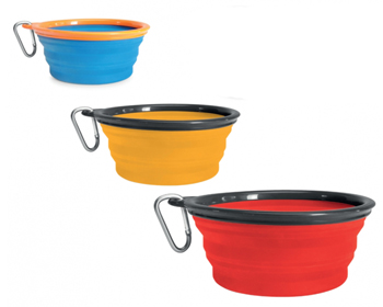 Camon Ciotola Pieghevole In Silicone 1,5 Lt (Colori Assortiti)