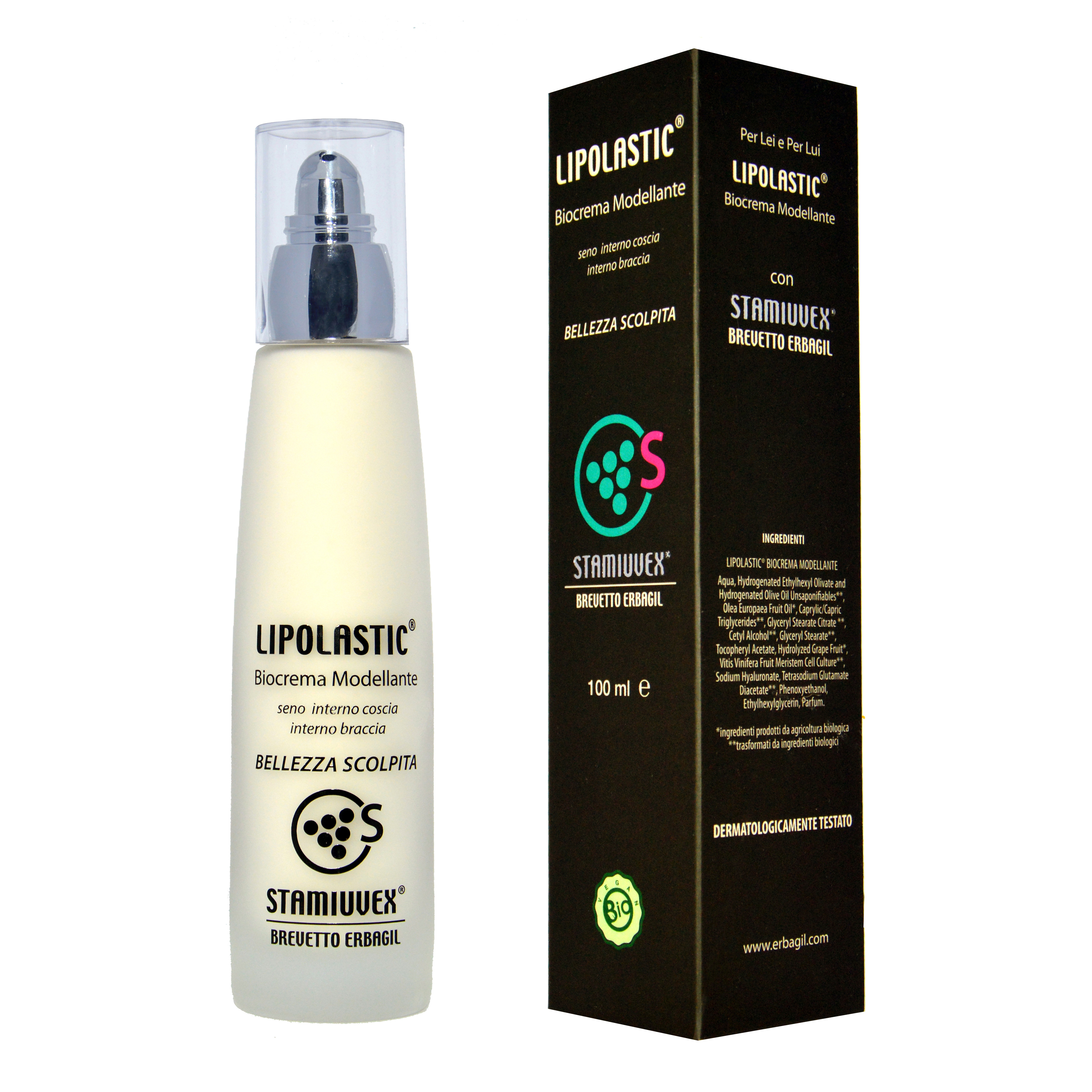 Lipolastic biocrema modellante erbagil 100 ml