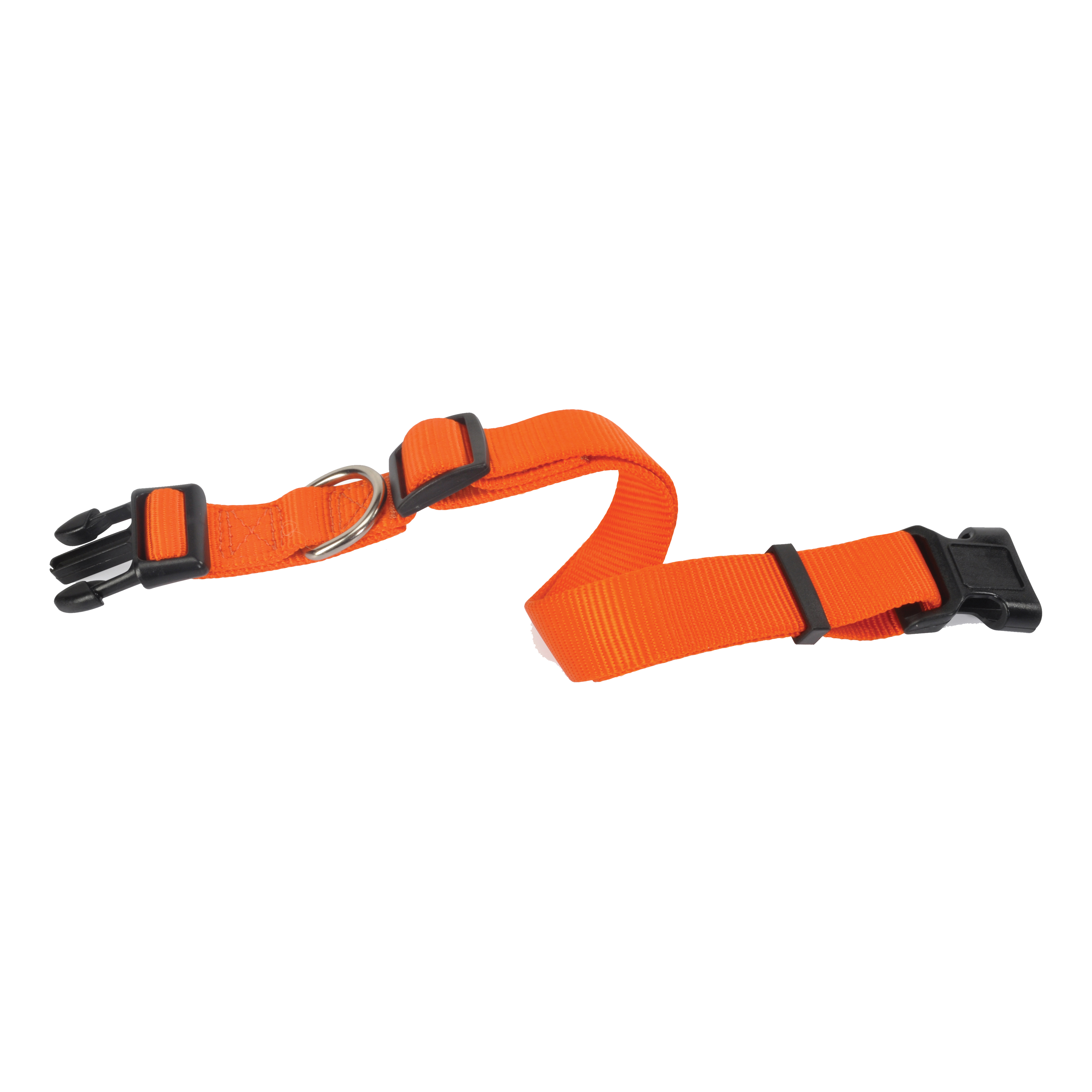 Camon Cane Collare Regolabile Sgancio Rapido 18 Mm Arancione