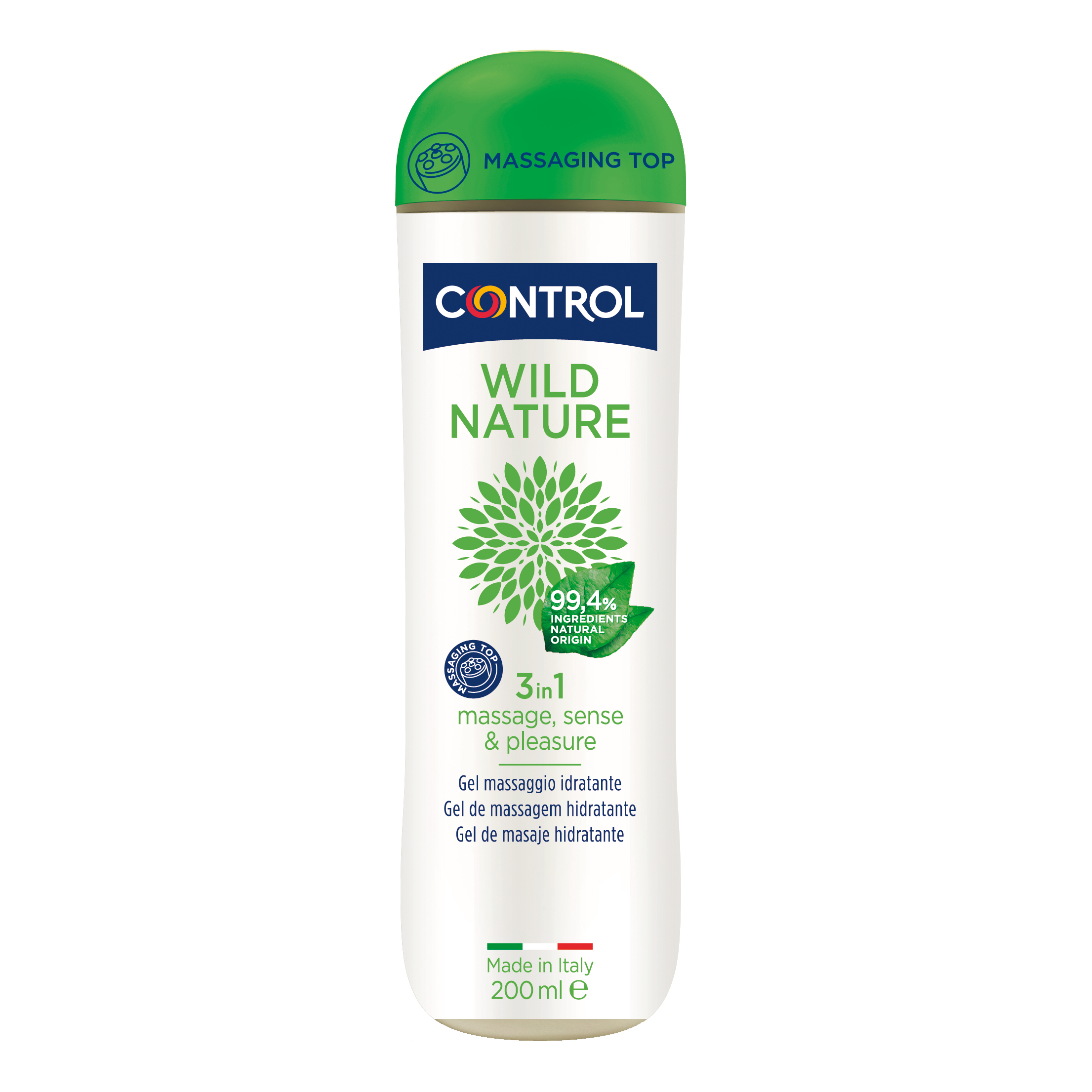 Control nat.massage gel 200ml