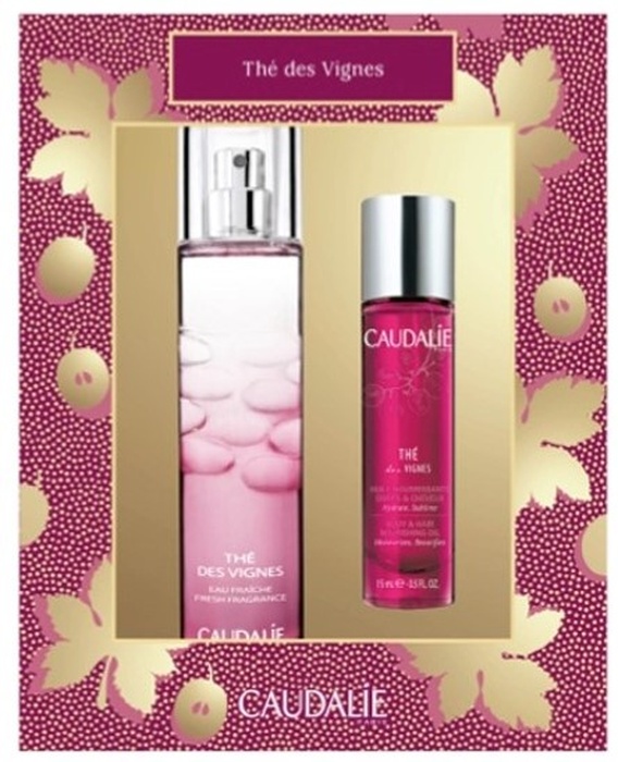 Cofanetto acqua fresca the des vignes 50 ml 2018 acqua fresca 50 ml + olio corpo 15 ml