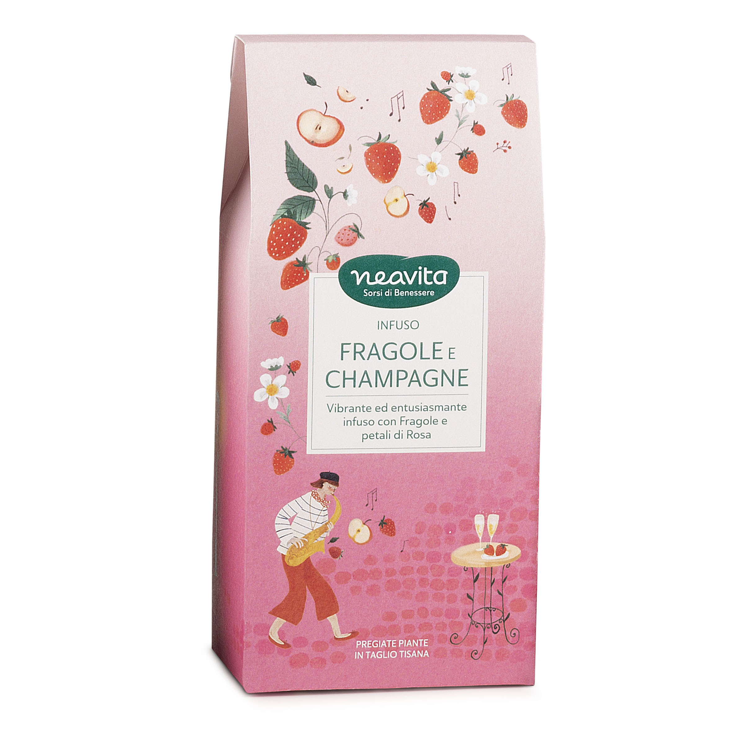 Ricarica infuso fragole/champagne