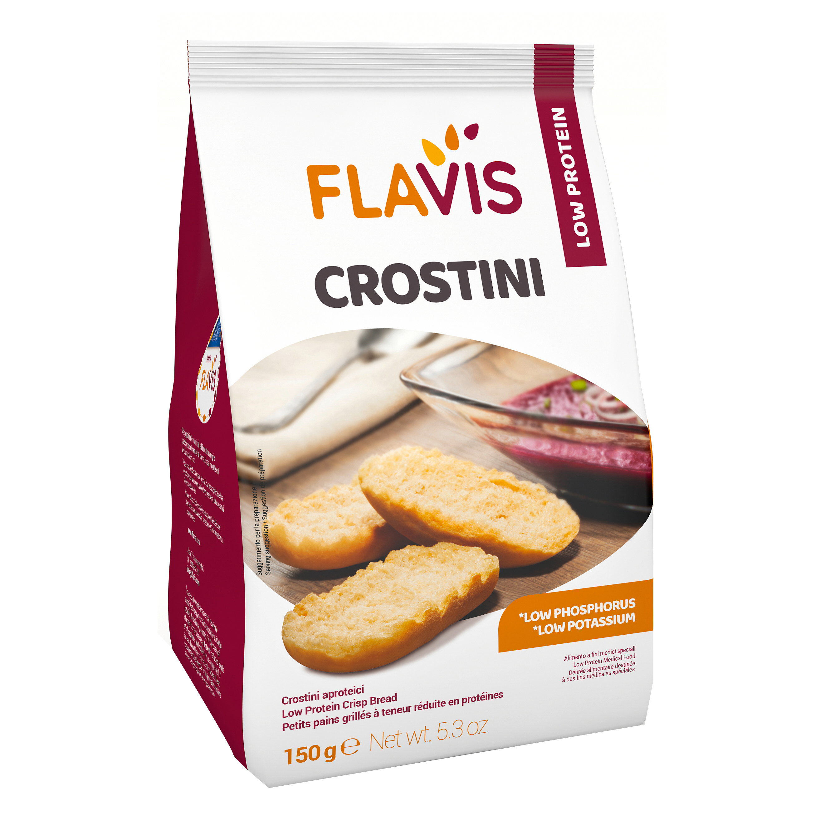 Mevalia flavis crostini 150g