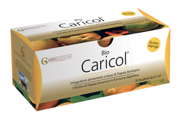 Solgar Bio Caricol Gusto Papaya Integratore Intestinale 20 Bustine