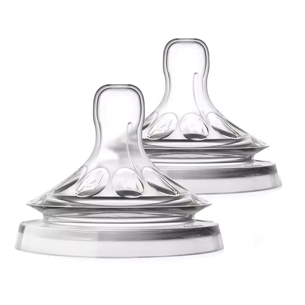 Avent 2 Tettarelle Natural Flusso Abbondante 3 Fori 6M+