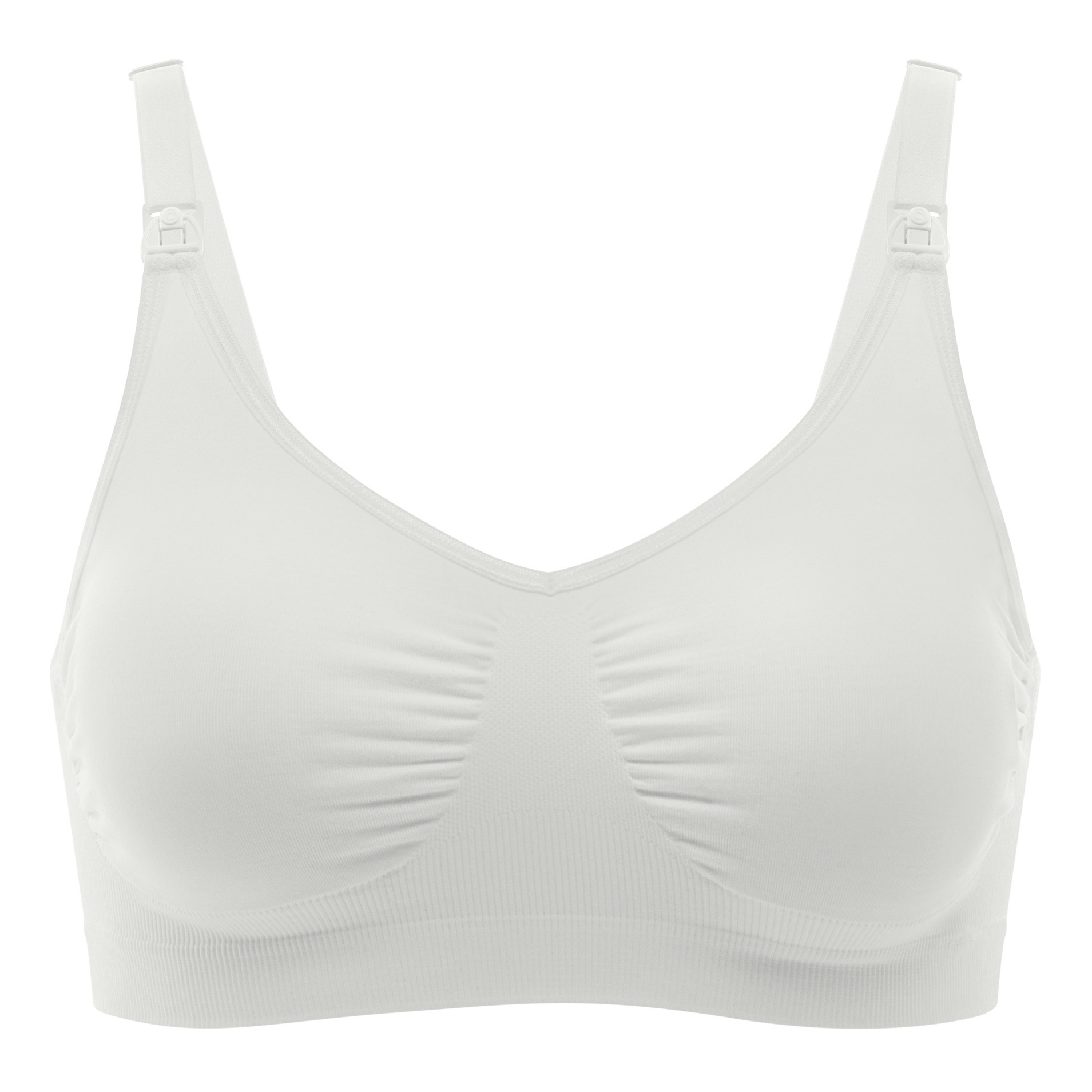 Comfy bra reggiseno per gravidanza e allattamento bianco xl