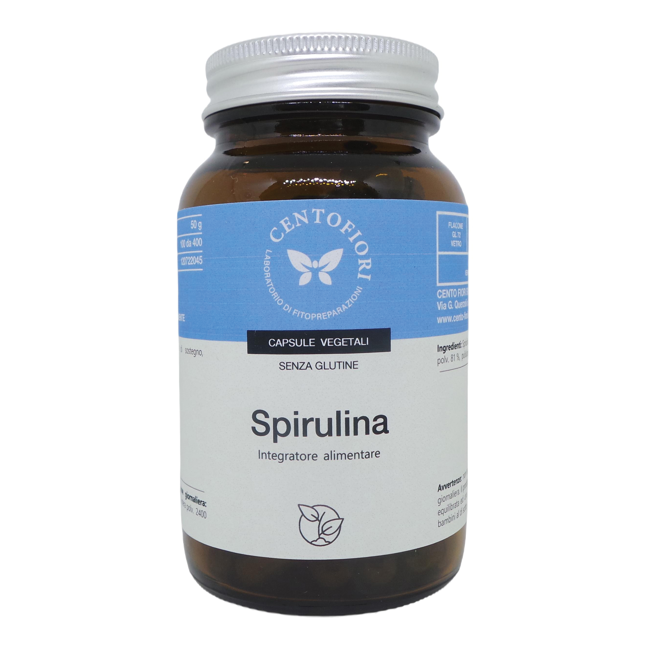 Spirulina 100 capsule vegetali