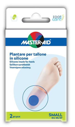 Talloniera master-aid in due tipologie di silicone s 2 pezzi