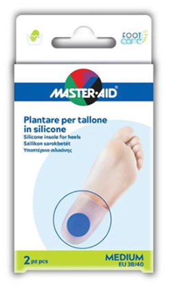 Talloniera master aid in due tipologie di silicone m 2 pezzi