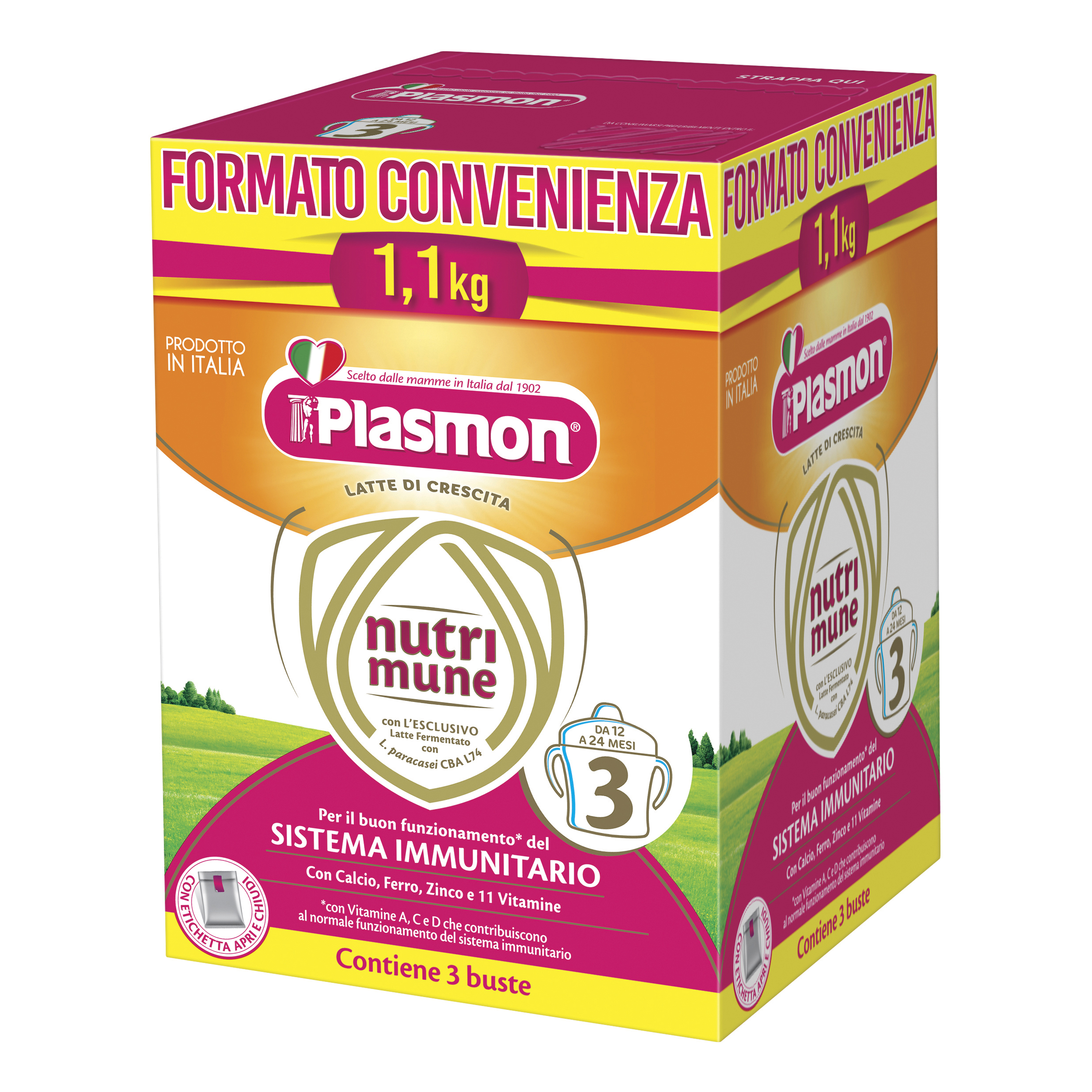 Plasmon latte stage 3 1100 g
