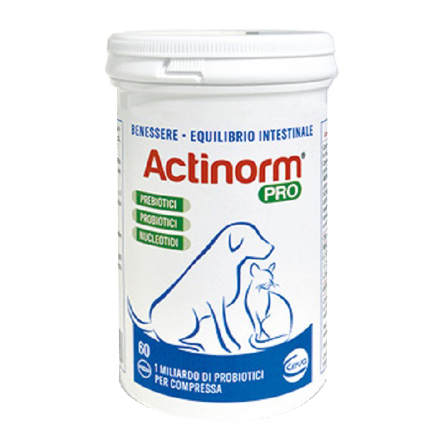 Actinorm Pro Cani E Gatti 60 Compresse